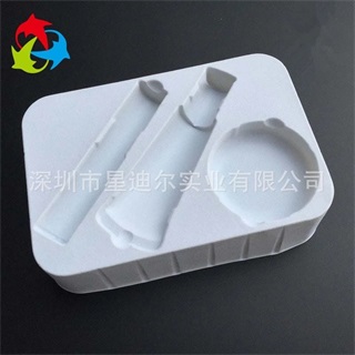白色化妆品吸塑内托