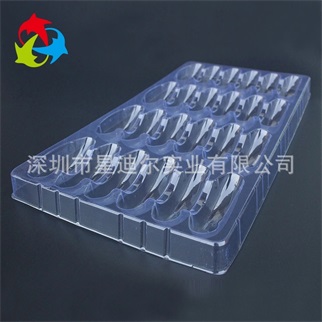 定制透明PVC吸塑托盘2